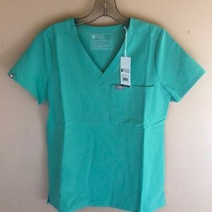 Figs Catarina Scrub Top - Surgical Green